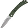 Buck Knives Buck 112 Slim Ranger Select Lock Back BU112ODS2, 3" 420HC Plain Blade, O.D. Green Nylon Handle -Buck Knives 112 Slim Select Lockback OD 74284.1587758475