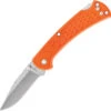 Buck Knives Buck 112 Slim Ranger Select Lock Back, 3" 420HC Plain Blade, Blaze Orange Nylon Handle -Buck Knives 112 Slim Select Lockback Org 58899.1588092583