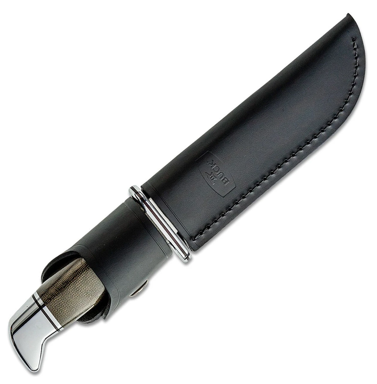 Buck Knives 119 Special Pro Fixed Blade 119GRS1, 6" CPM-S35VN Satin Plain Blade, Green Canvas Micarta Handle 5 Buck Knives 119 Special Pro Fixed Blade 119GRS1, 6" CPM-S35VN Satin Plain Blade, Green Canvas Micarta Handle - Image 3