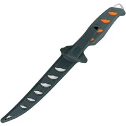 Buck Knives HooketSet Freshwater Fillet - Gry/Org Rubber (6" 5Cr15MoV ) 144ORS -Buck Knives BU144ORS add 01 37349.1677788799