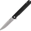 Buck Knives Decatur 0256BKS, 3.63" 7Cr Stainless Steel Satin Drop Point Blade, Black G-10 Handles -Buck Knives BU256BKS 34476.1624550115