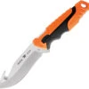 Buck Knives Buck 657 Orange Pursuit Pro Large Guthook Fixed Blade, 4.5" S35VN Satin Guthook Blade, Black & Orange Glass Filled Nylon Handle -Buck Knives BU657ORG 39056.1601560917