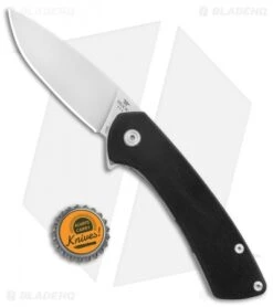 Buck Knives Buck 040 Onset Frame Lock Knife Black G-10 (3.36" Satin S45VN) -Buck Knives Buck 040 Onset FL Black G 10 Satin 0040BKS B BHQ 126445 jr bottlecap