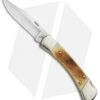 Buck Knives Buck 110 Lockback Folding Knife White Bone (3.75" Satin)