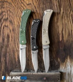 Buck Knives Buck 110 Slim Select Lockback Knife OD Green (3.625" Satin) 0110ODS2 -Buck Knives Buck 110 Slim Select Lockback Knife OD Green Satin 0110ODS2 BHQ 106666 kp nope web 2