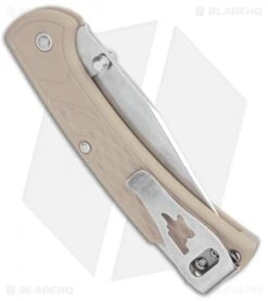 Buck Knives Buck 112 Slim Select Lockback Knife Tan (3" Satin) 0112BRS2 8 Buck Knives Buck 112 Slim Select Lockback Knife Tan (3" Satin) 0112BRS2 -Buck Knives Buck 112 Slim Select LB Tan 0112BRS2 BHQ 106669 jr side