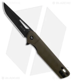 Buck Knives Buck 239 Infusion Liner Lock Knife OD Green G-10 (3.25" Black SW) 0239GRS