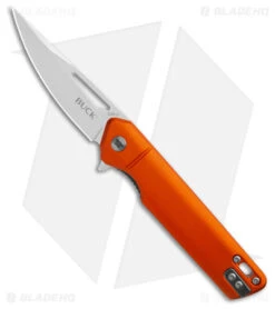 Buck Knives Buck 239 Infusion Liner Lock Knife Orange Aluminum (3.25" Satin) 0239ORS