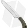 Buck Knives Buck 535 Open Season Moose Skinner Fixed Blade OD Green Micarta (8" Satin) -Buck Knives Buck 535 Open Season Moose Skinner OD Green Micarta Satin 0535ODS BHQ 79545 jr