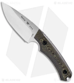 Buck Knives Buck 664 Alpha Hunter Fixed Blade Knife Richlite (3.6" Satin) 0664BRS