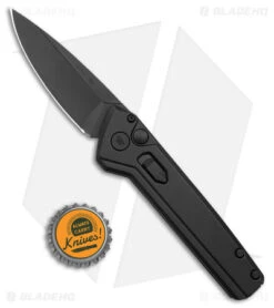 Buck Knives Buck 838 Deploy Blackout Automatic Knife Black Alum (3.25" Black) 0838BKS -Buck Knives Buck 838 Deploy Blackout Auto Black Black BHQ 179305 jr bottlecap