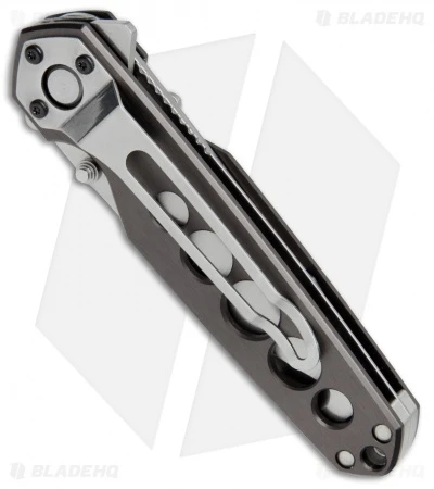 Buck Knives Buck Alpha Crosslock Folding Knife W/ Saw & Gut Hook Gun Metal Gray (3" Satin) 7 Buck Knives Buck Alpha Crosslock Folding Knife W/ Saw & Gut Hook Gun Metal Gray (3" Satin) - Image 5