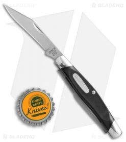 Buck Knives Buck Cadet Pocket Knife 3.25" Black Valox 0303BKS -Buck Knives Buck Cadet black valox 0303BKS BHQ 22312 er size