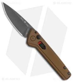 Buck Knives Buck Deploy Automatic Knife Burnt Bronze (3" Gray) 0838BRS1