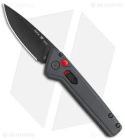 Buck Knives Buck Deploy Automatic Knife Sniper Gray (3" Black) 0838GYS1