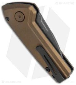 Buck Knives Buck Deploy Mini Automatic Knife Burnt Bronze (3" Gray) 0838BRS1 8 Buck Knives Buck Deploy Mini Automatic Knife Burnt Bronze (3" Gray) 0838BRS1 -Buck Knives Buck Deploy Mini Auto Burnt Bronze Gray 0839BRS1 BHQ 146022 jr side