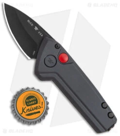 Buck Knives Buck Deploy Mini Automatic Knife Sniper Gray (1.8" Black) 0838GYS1 -Buck Knives Buck Deploy Mini Auto Sniper Gray Black 0838GYS1 BHQ 146021 jr bottlecap