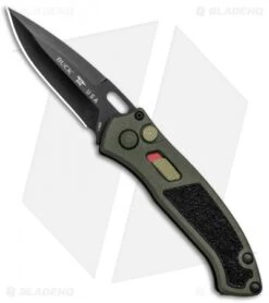 Buck Knives Buck Impact Automatic Knife OD Green (3.125" Black) 0898GRS1