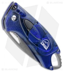 Buck Knives Buck Lumina LED Liner Lock Knife Translucent Blue (3" Satin Serr) -Buck Knives Buck Lumina LED LL Translucent Blue Satin Serr B777 BL 0 BHQ 71288 jr flashlight