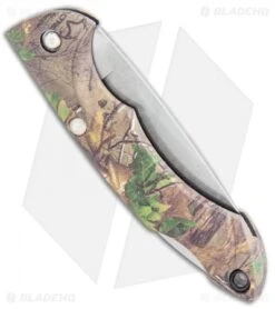 Buck Knives Buck Nano Bantam Lockback Knife Realtree Xtra Green Camo (1.8" Satin) 0283CMS20 -Buck Knives Buck Nano Bantam LB Realtree Xtra Green Camo Satin 0283CMS20 BHQ 106690 jr side