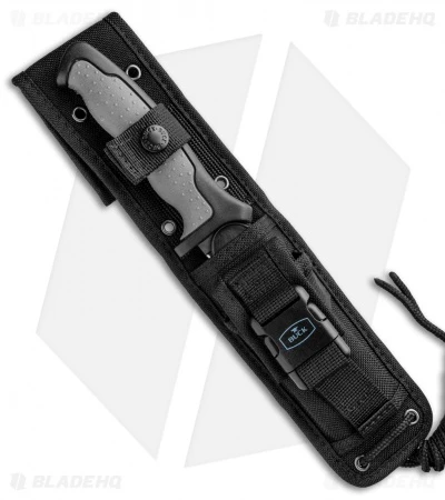 Buck Knives Buck Nighthawk Small Tactical Fixed Blade Knife Dynaflex (4.875" Black) 0655GYS 5 Buck Knives Buck Nighthawk Small Tactical Fixed Blade Knife Dynaflex (4.875" Black) 0655GYS - Image 3