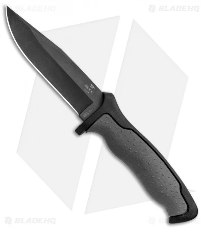 Buck Knives Buck Nighthawk Small Tactical Fixed Blade Knife Dynaflex (4.875" Black) 0655GYS 3 Buck Knives Buck Nighthawk Small Tactical Fixed Blade Knife Dynaflex (4.875" Black) 0655GYS
