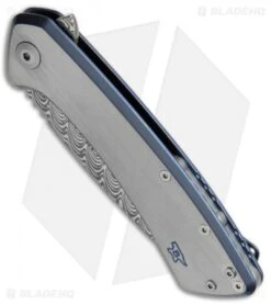 Buck Knives Buck Onset Legacy Collection L.E. Frame Lock Knife Titanium (3.5" Damasteel) 6 Buck Knives Buck Onset Legacy Collection L.E. Frame Lock Knife Titanium (3.5" Damasteel) -Buck Knives Buck Onset Legacy Collection L.E. Ti Damasteel BHQ 51316 jr spine