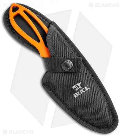 Buck Knives Buck PakLite Large Skinner Guthook Fixed Blade Knife Orange (3.5" Satin)0141ORG1 5 Buck Knives Buck PakLite Large Skinner Guthook Fixed Blade Knife Orange (3.5" Satin)0141ORG1 - Image 3