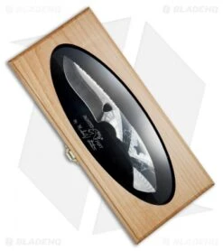 Buck Knives Buck Painted Pony Blacksmith L.E. Fixed Blade Knife (3.6" Mirror) 0536PESLE -Buck Knives Buck Painted Pony Blacksmith LE Mirror 0536PESLE BHQ 79547 jr case