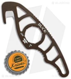 Buck Knives Buck PakLite Guthook Brown 0499BRG -Buck Knives Buck PakLite Guthook Brown 0499BRG BHQ 106695 jr bottlecap