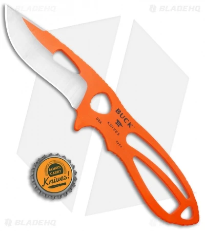 Buck Knives Buck PakLite Skinner Fixed Blade Knife Orange (3.5" Satin) 0141ORS1 6 Buck Knives Buck PakLite Skinner Fixed Blade Knife Orange (3.5" Satin) 0141ORS1 - Image 4