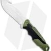 Buck Knives Buck Pursuit Large Guthook Fixed Blade Knife Green GFN (4.5" Satin) 0657GRG -Buck Knives Buck Pursuit Large Guthook Green GFN Satin 0657GRG BHQ 92941 jr