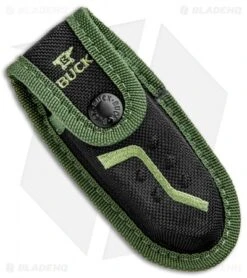 Buck Knives Buck Pursuit Large Guthook Lockback Knife Green GFN (3.5" Satin) 0660GRG -Buck Knives Buck Pursuit Large Guthook LB Green GFN Satin 0660GRG BHQ 92946 jr sheath