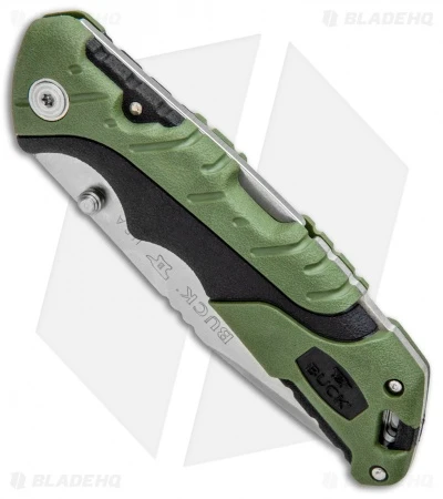 Buck Knives Buck Pursuit Large Lockback Knife Green GFN (3.625" Satin) 0659GRS 4 Buck Knives Buck Pursuit Large Lockback Knife Green GFN (3.625" Satin) 0659GRS - Image 2