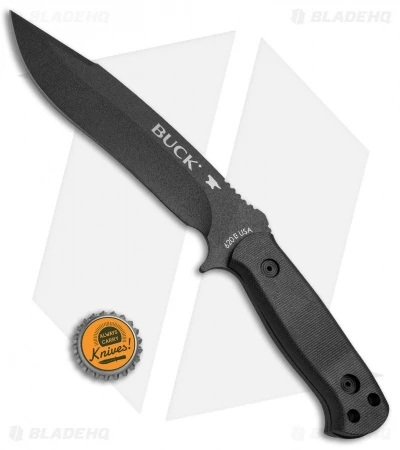 Buck Knives Buck Reaper Fixed Blade Knife Black (6.75" Black) 6 Buck Knives Buck Reaper Fixed Blade Knife Black (6.75" Black) - Image 4