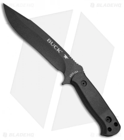 Buck Knives Buck Reaper Fixed Blade Knife Black (6.75" Black) 3 Buck Knives Buck Reaper Fixed Blade Knife Black (6.75" Black)