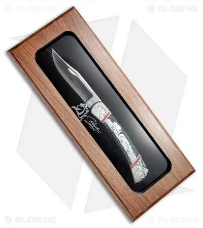 Buck Knives Buck Running Free L.E. Lockback Knife Black Jet Jasper (3.75" Mirror) 110YISLE1 6 Buck Knives Buck Running Free L.E. Lockback Knife Black Jet Jasper (3.75" Mirror) 110YISLE1 - Image 4