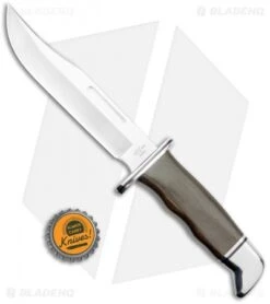 Buck Knives Buck 119 Special Pro Fixed Blade Knife Green Micarta (5.8" Satin) 0119GRS1-B -Buck Knives Buck Special Pro Fixed blade Satin 0119GRS1 BHQ 120502 jr bottlecap