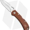 Buck Knives Buck SpitFire Lockback Knife Brown (3.25" Satin) 0722BRS -Buck Knives Buck SpitFire LB Brown Satin 0722BRS BHQ 92989 jr