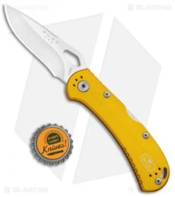 Buck Knives Buck SpitFire Lockback Knife Yellow (3.25" Satin) 0722WYS1 9 Buck Knives Buck SpitFire Lockback Knife Yellow (3.25" Satin) 0722WYS1 -Buck Knives Buck SpitFire LB Yellow Satin 0722YWS1 BHQ 92986 jr bottlecap