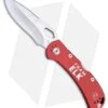 Buck Knives Buck SpitFire RMEF Lockback Knife Red (3.25" Satin) 0722ORDSRMEF 2 Buck Knives Buck SpitFire RMEF Lockback Knife Red (3.25" Satin) 0722ORDSRMEF -Buck Knives Buck Spitfire RMEF red satin BHQ 69365 er