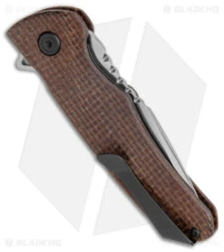 Buck Knives Buck Sprint Classic Pro Liner Lock Knife Burlap Micarta (3" Satin) 0841BRS1 8 Buck Knives Buck Sprint Classic Pro Liner Lock Knife Burlap Micarta (3" Satin) 0841BRS1 -Buck Knives Buck Sprint Classic Pro LL Burlap Micarta Satin BHQ 146023 jr side 2