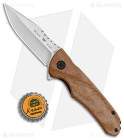 Buck Knives Buck Sprint Classic Pro Liner Lock Knife Natural Micarta (3" Satin) 0841TNS 9 Buck Knives Buck Sprint Classic Pro Liner Lock Knife Natural Micarta (3" Satin) 0841TNS -Buck Knives Buck Sprint Classic Pro LL Natural Micarta Satin BHQ 146035 jr bottlecap