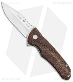 Buck Knives Buck Sprint Pro Liner Lock Knife Burlap Micarta (3" Satin) 0841BRS