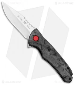 Buck Knives Buck Sprint Pro Liner Lock Knife Marble Carbon Fiber (3.125" Satin) 0841CFS