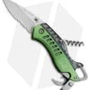 Buck Knives Buck Summit Liner Lock Knife Multi-Tool Green (2.5" Satin Serr) -Buck Knives Buck Summit LL Multi Tool Green Serr 7600 GRX BHQ 71303 jr