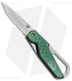 Buck Knives Buck Whittaker Approach Liner Lock Knife OD Green (2.625" Satin Serr)