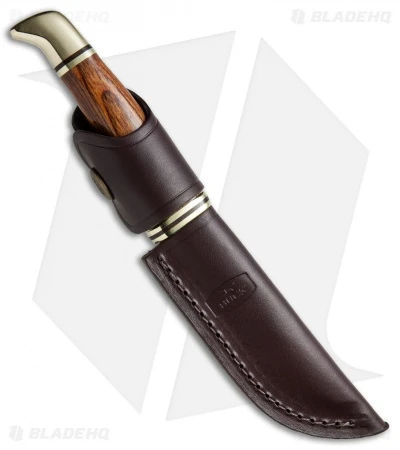 Buck Knives Buck Woodsman Cocobolo Fixed Blade Knife (4.00" Satin) 0102BRS-B 5 Buck Knives Buck Woodsman Cocobolo Fixed Blade Knife (4.00" Satin) 0102BRS-B - Image 3
