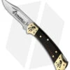 Buck Knives Yellowhorse Custom Buck 112 Kokopelli Lockback Knife Ebony Wood (3" Satin) -Buck Knives Yellowhorse Custom Buck 112 Kokopelli BHQ 142568 jr