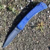 Buck Knives Buck 110 Slim Hunter, 3.75" 420HC Clip Blade, Blue Nylon Handle -Buck Knives bu110bls2.4 40582.1566586262